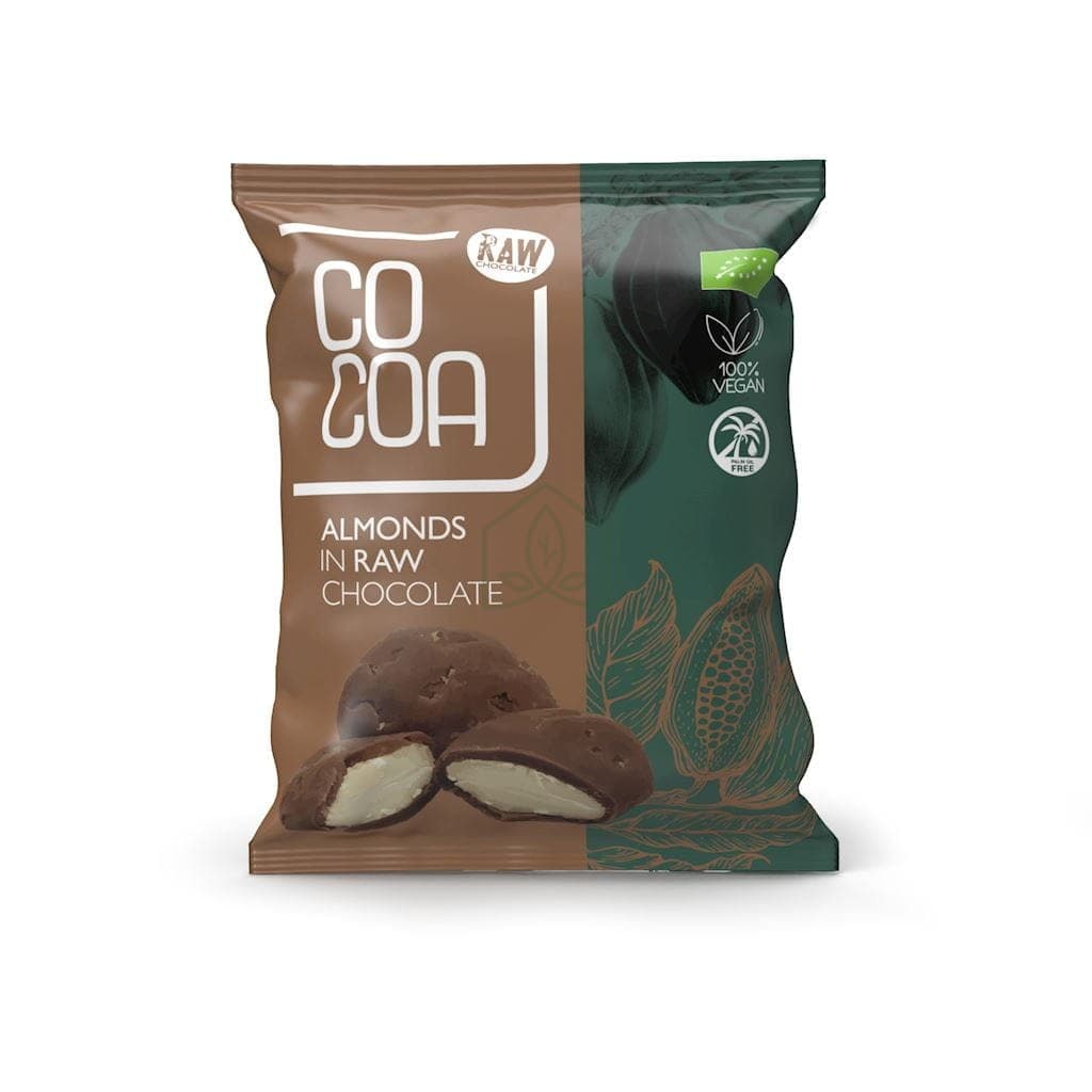 Bio Planet - Cocoa Almonds in Raw Chocolate - 70g