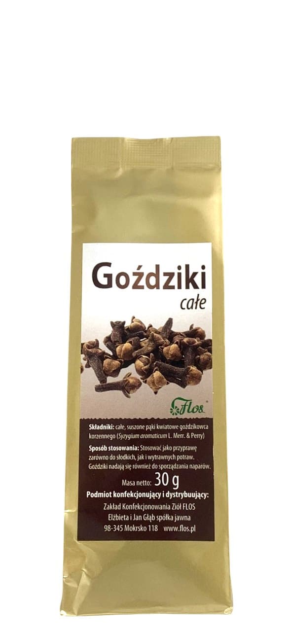 Flos - Whole Cloves - 30g – Flos förpackning