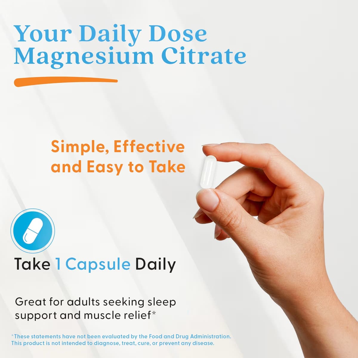 Doctor's Best - Magnesium Citrat, 125mg - 120 vcaps