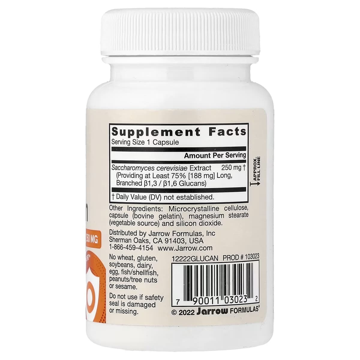Jarrow Formulas - Beta Glucan - 60 Caps