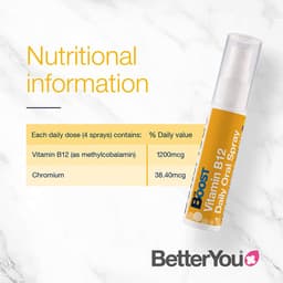 Better You - Boost Daily Vitamin B12 Oral Spray - 25ml