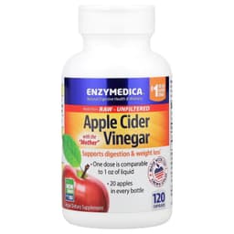 Enzymedica - Apple Cider Vinegar - 120 Caps
