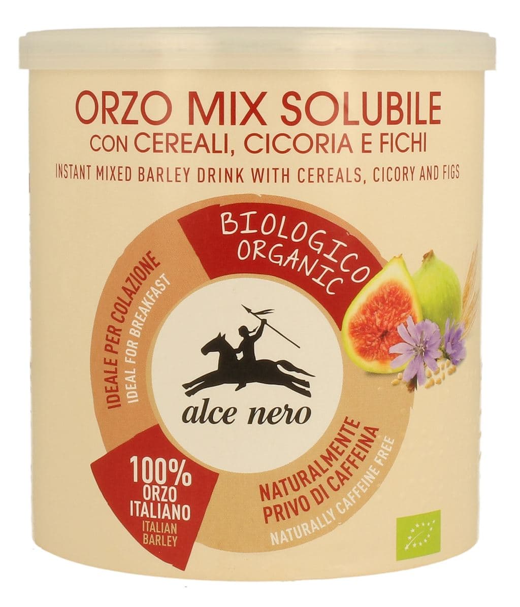 Alce Nero - Orzo Mix Solubile - 125g – Alce Nero förpackning