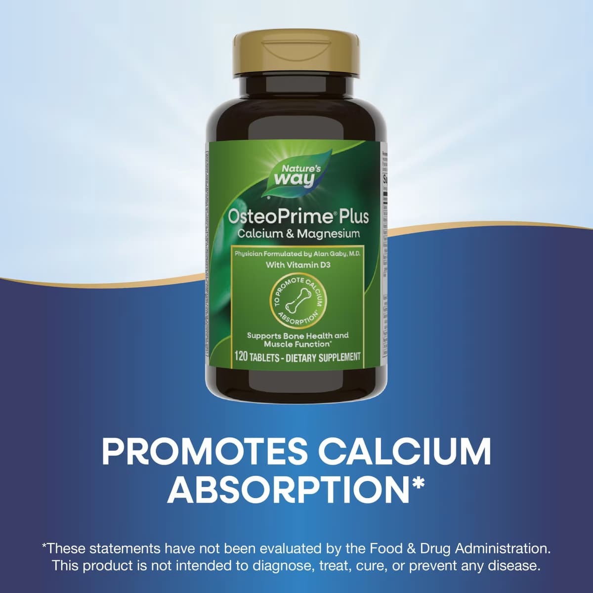 Nature's Way - OsteoPrime Plus - 120 tablettia