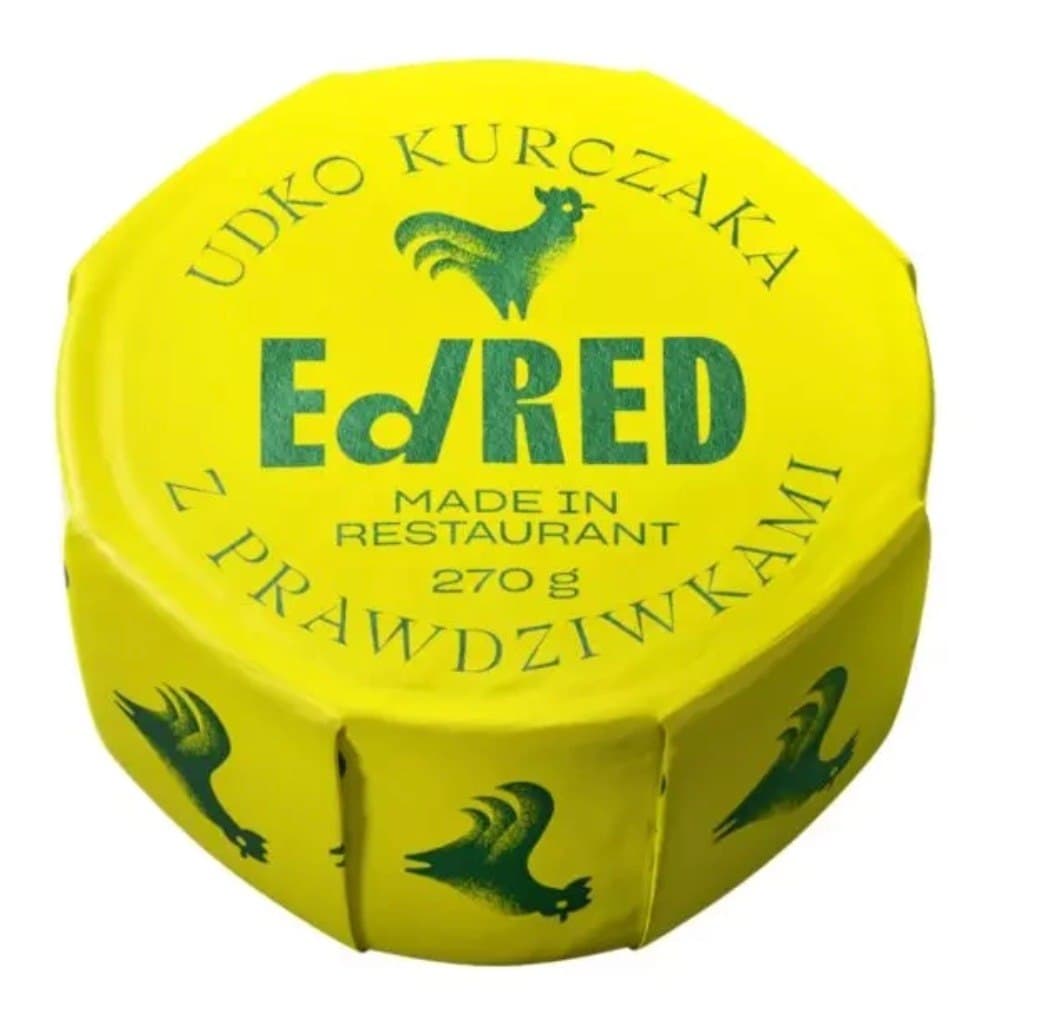 Ed/RED - Udko Z Kurczaka Z Prawdziwkami 270 g – Ed/RED förpackning