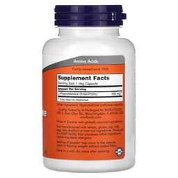 NOW Foods - L-Phenylalanine - 120 Veg Capsules