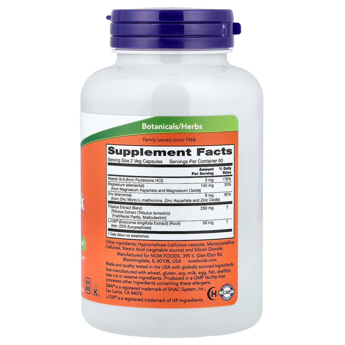 Now Foods - Testojack 100 - 120 Vcaps