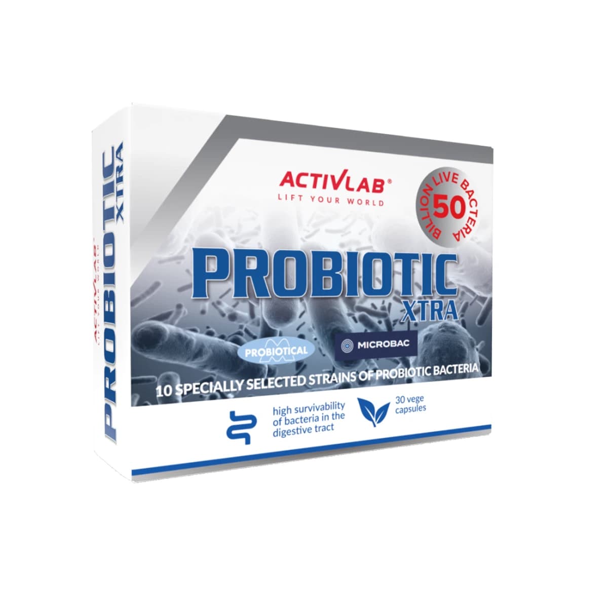 Activlab - PROBIOTIC Xtra - 30 kapselia – Activlab pakkaus