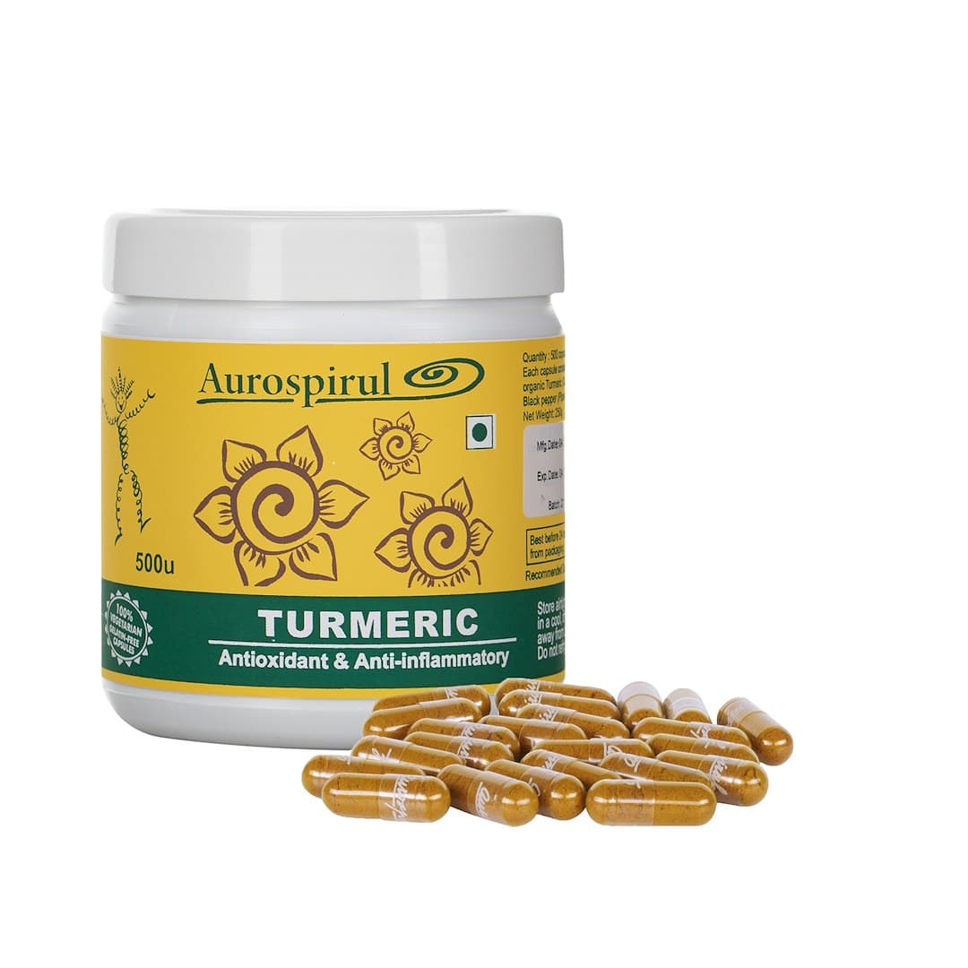 Aurospirul - Turmeric – Aurospirul förpackning