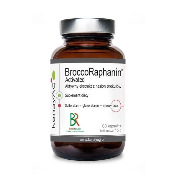 Kenay - Broccoraphanin Activated Broccoli Seed Extract - 60 Caps – Kenay förpackning