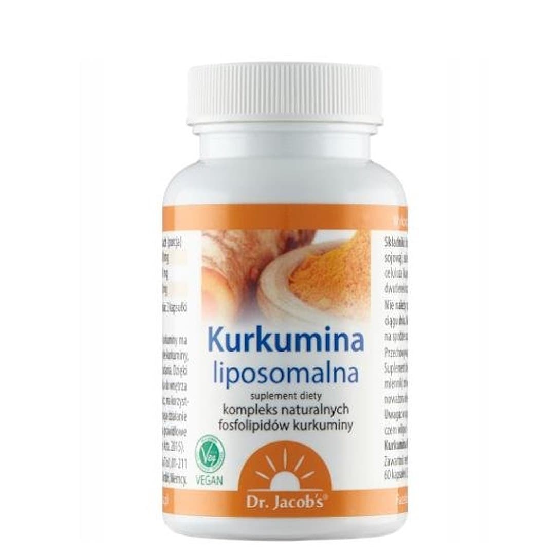 Dr. Jacob's - Kurkumin liposomal - 60 kapsler – Dr. Jacob's emballage