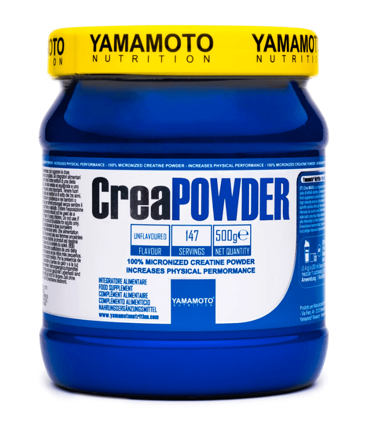 Yamamoto Research - Creatine Powder - 500g – Yamamoto Research förpackning