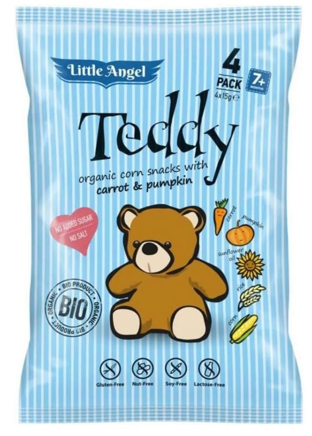 Little Angel - Teddy Organic Corn Snacks – Little Angel