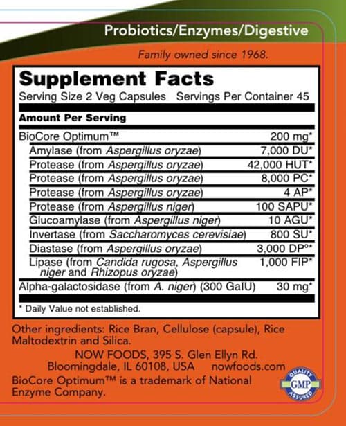 NOW Foods - Optimal Digestive System - 90 Vcaps