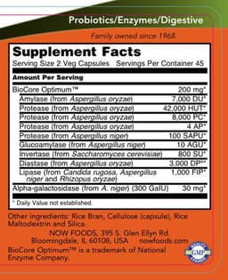 NOW Foods - Optimal Digestive System - 90 Vcaps