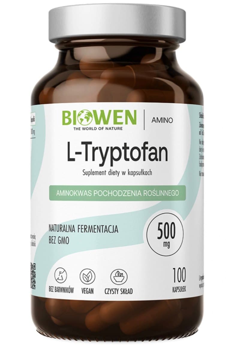 Biowen - L-Tryptofan - 100 Caps – Biowen förpackning