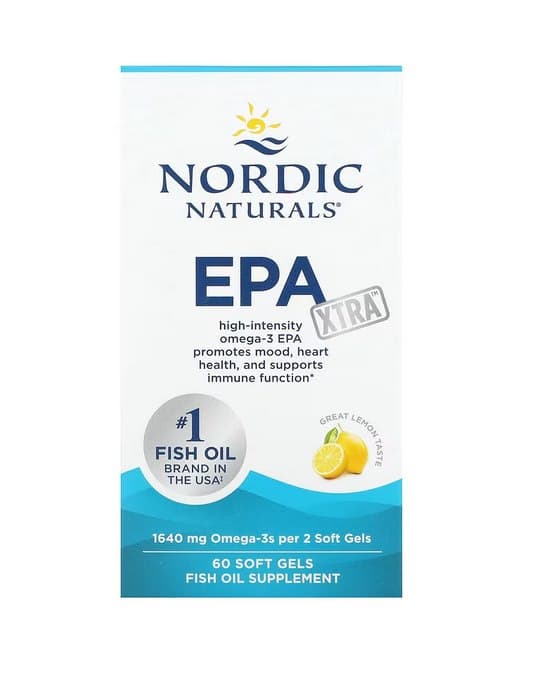 Nordic Naturals - EPA Xtra - Omega-3 Support – Nordic Naturals förpackning