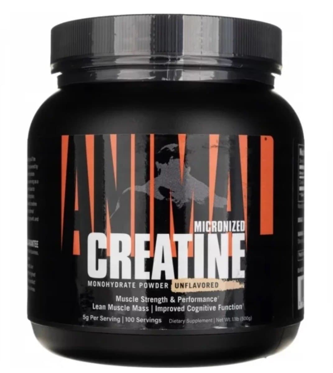 Universal Nutrition - Micronized Creatine Monohydrate - 500g – Universal Nutrition förpackning