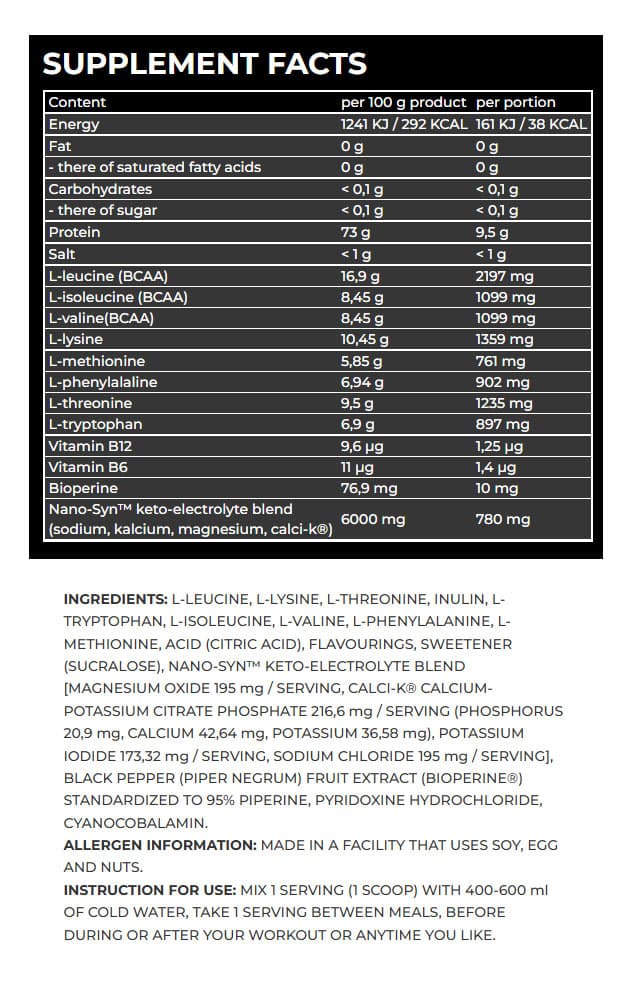 Nanosupps - (Eaas Nano Line) - Pink Ice Tea - 420g