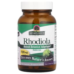 Nature's Answer - Rhodiola Root, 100mg - 60 Vcaps