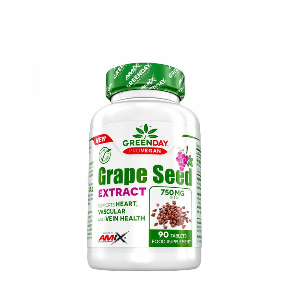 Amix - Grape Seed Extract - 90 Tabs – Amix förpackning