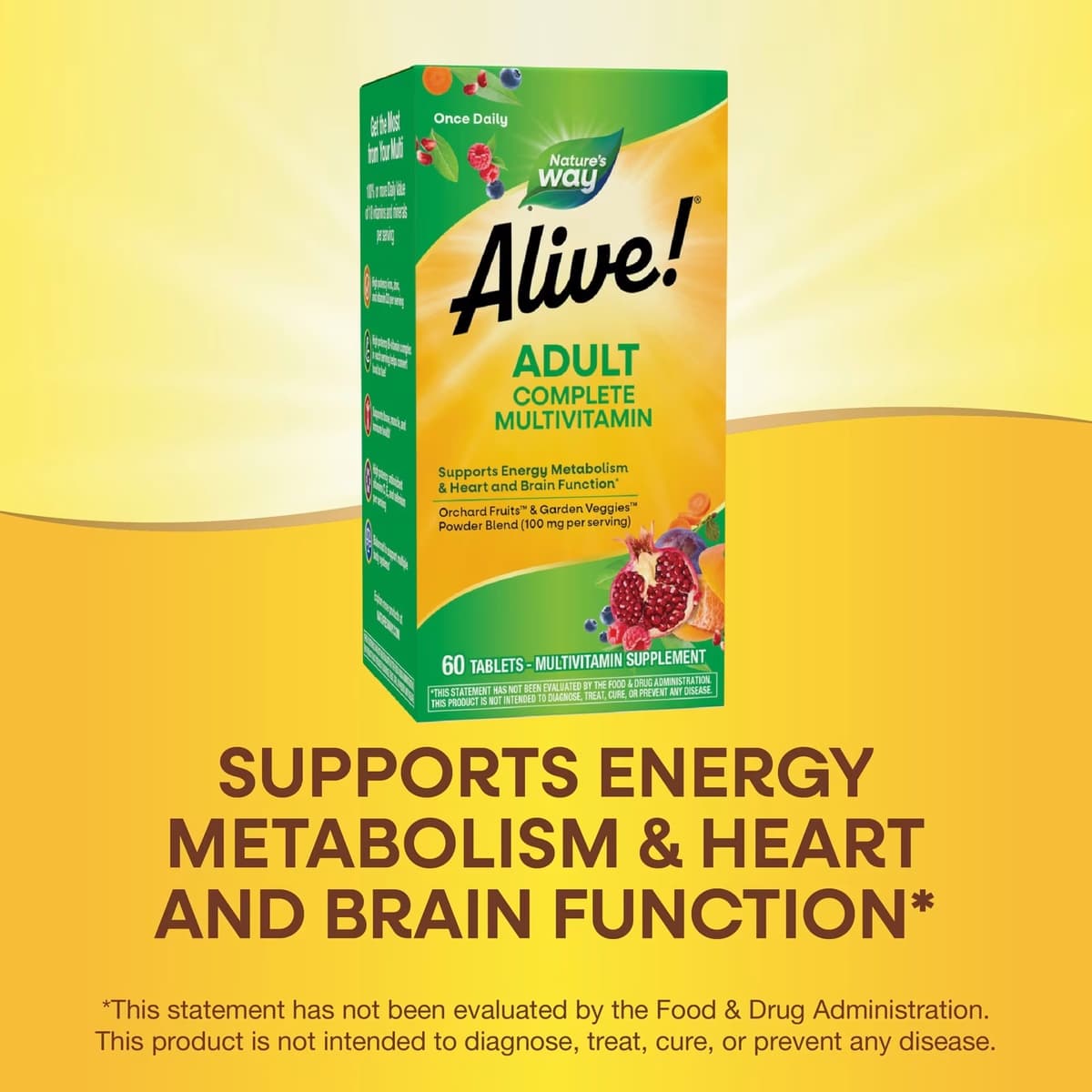 Nature'S Way - Alive! Adult Complete Multivitamin - 60 Tabs