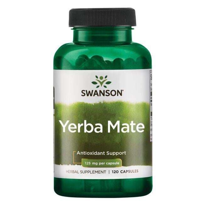 Swanson - Yerba Mate - 120 Caps