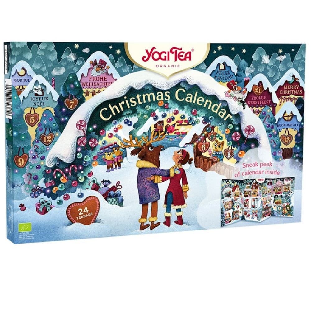 Yogi Tea - Christmas Calendar - 24 Teabags - 7 g – Yogi Tea förpackning