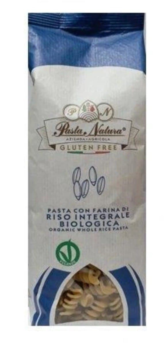 Pasta Natura - Organic Whole Rice Pasta - 250g – Pasta Natura förpackning