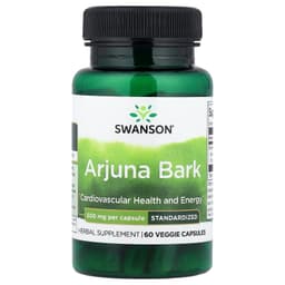 Swanson - Arjuna Bark - 500mg, 60 Vcaps