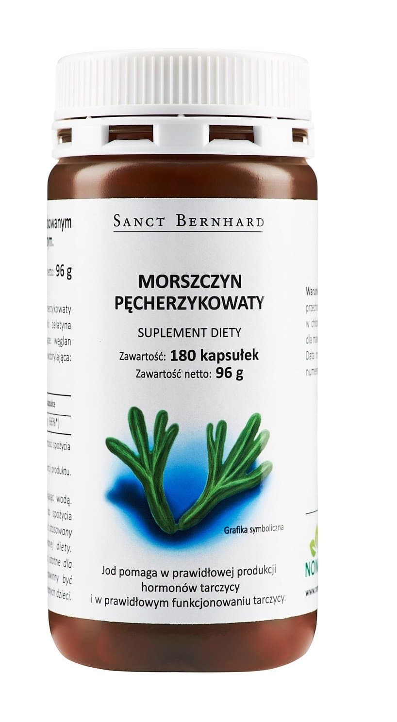 Kräuterhaus Sanct Bernhard - Iodine Seaweed Caps - 30 Caps – Kräuterhaus Sanct Bernhard förpackning