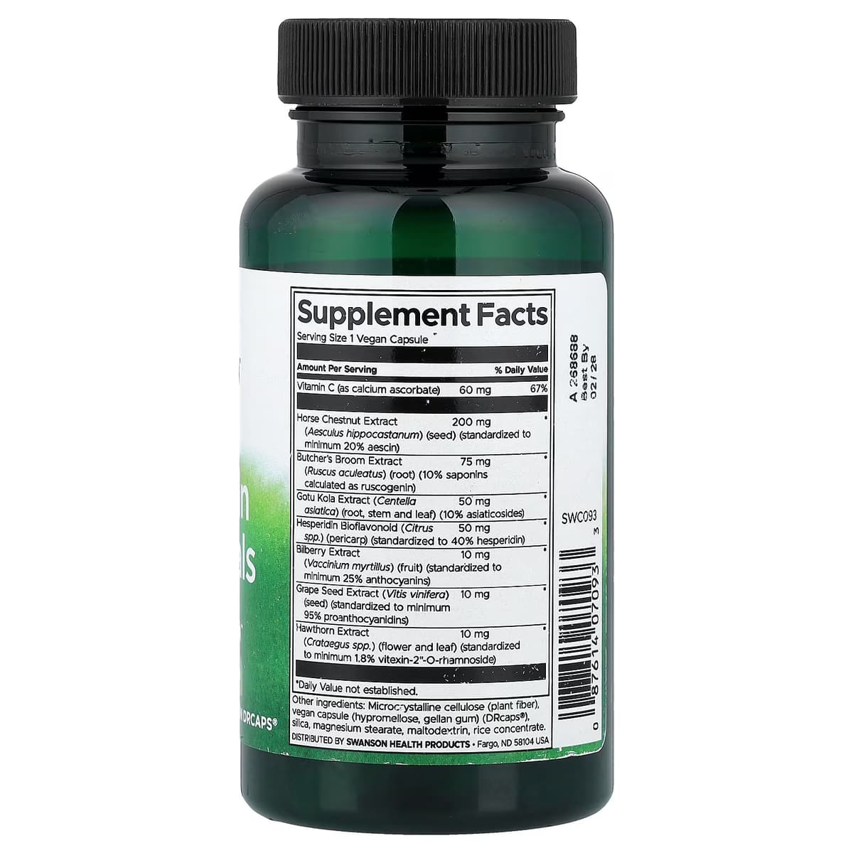 Swanson - Leg Vein Essentials - 60 Vcaps