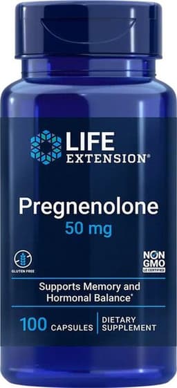 Life Extension - Pregnenolone - Hormone Support
