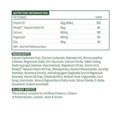 Natures Aid - Osteo Advance - 60 Tablettia