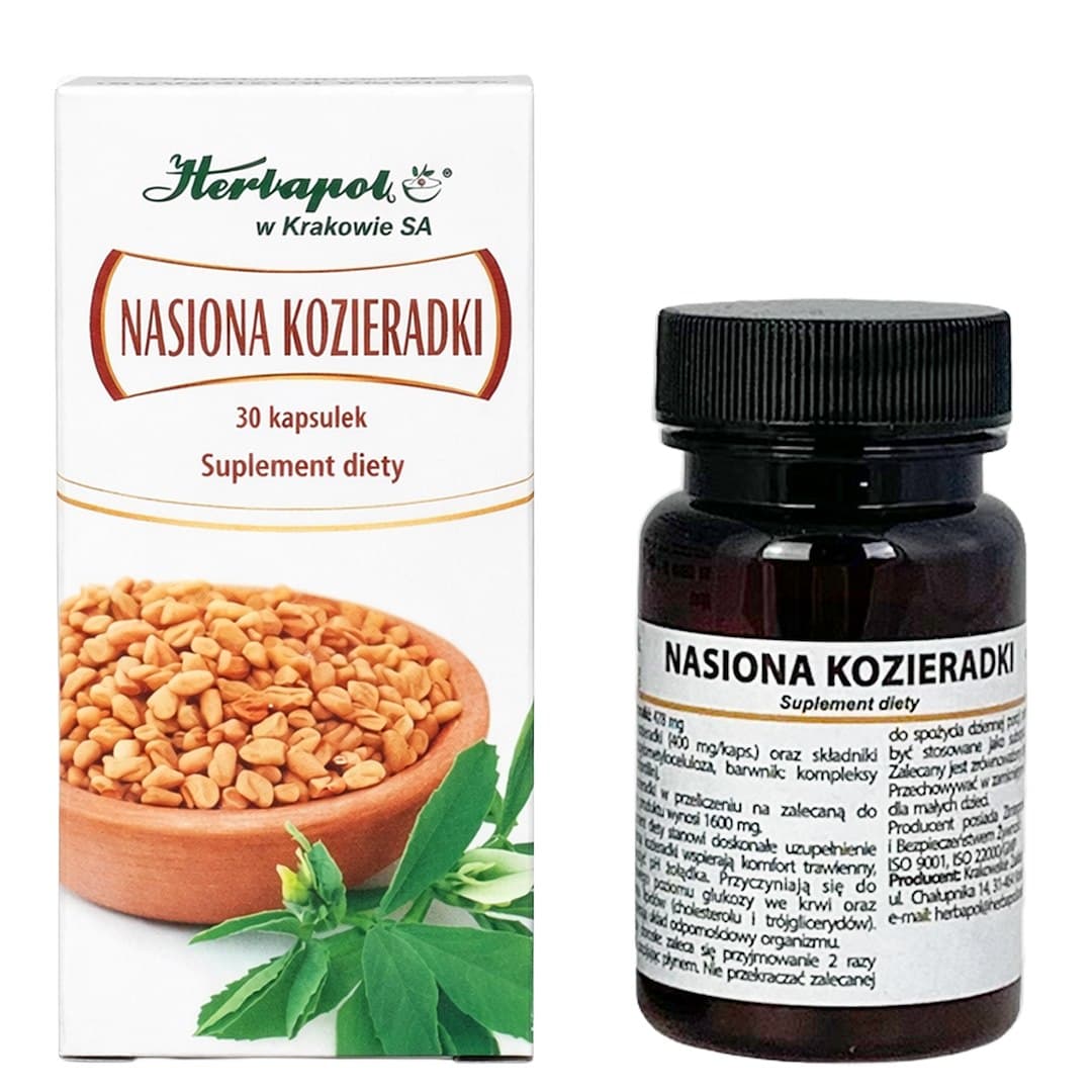 Herbapol - Fenugreek Seeds – Herbapol Kraków förpackning