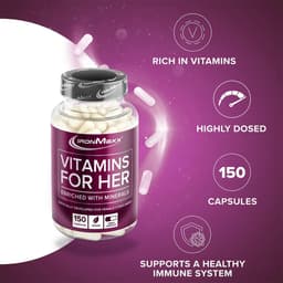 Ironmaxx - Vitamin til kvinder - 150 kapsler