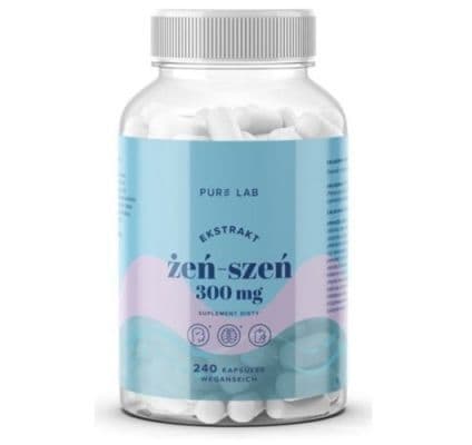 Pure Lab - Ginseng Extract - 240 Caps – Pure Lab förpackning