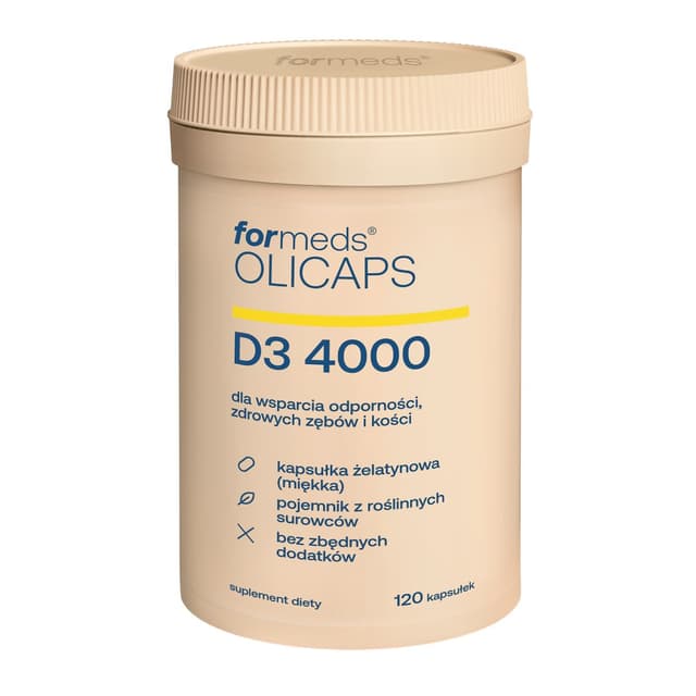 Formeds - OLICAPS D3 4000 - 120 Caps – FORMEDS