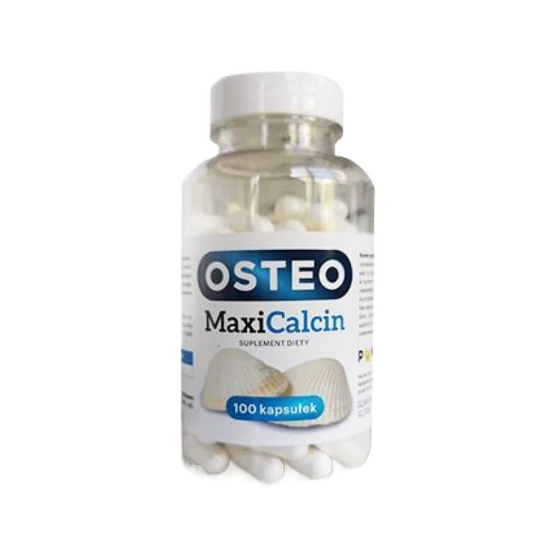 OSTEO - MaxiCalcin - 100 Caps – OSTEO förpackning