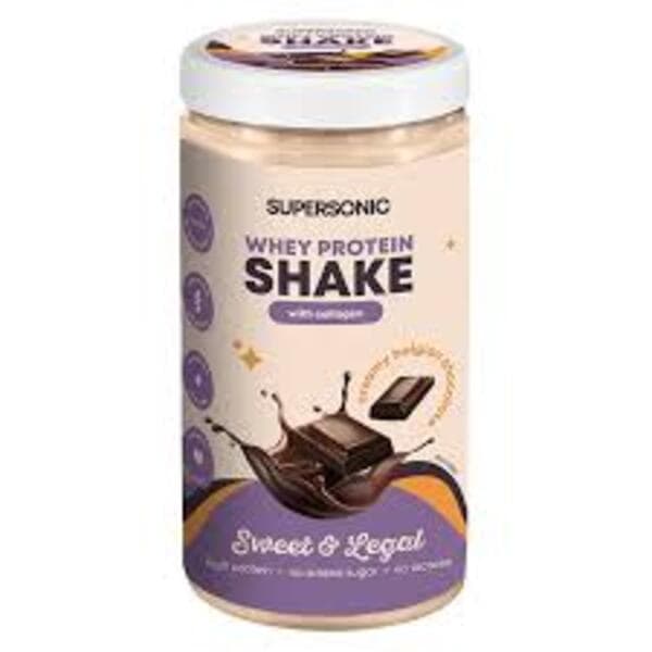 SUPERSONIC - Whey Protein Shake - 560g – SUPERSONIC förpackning