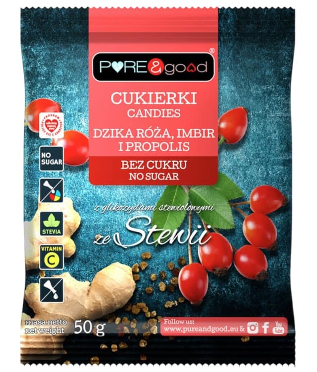PURE & good - Bolcher med stevia – PURE & good