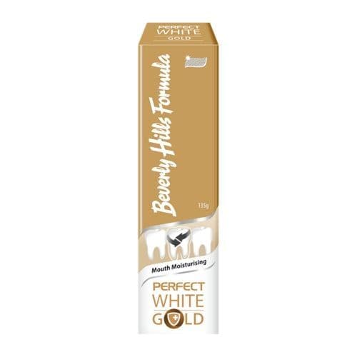 Beverly Hills Formula - Perfect White Gold - 135g – Beverly Hills Formula förpackning