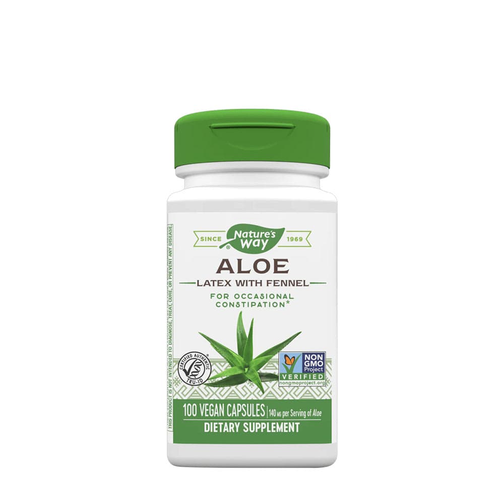 Nature's Way - Aloe - 100 Caps – Nature's Way förpackning
