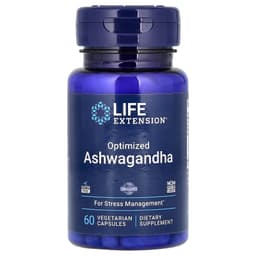 Life Extension - Optimoitu Ashwagandha - 60 Kapselia