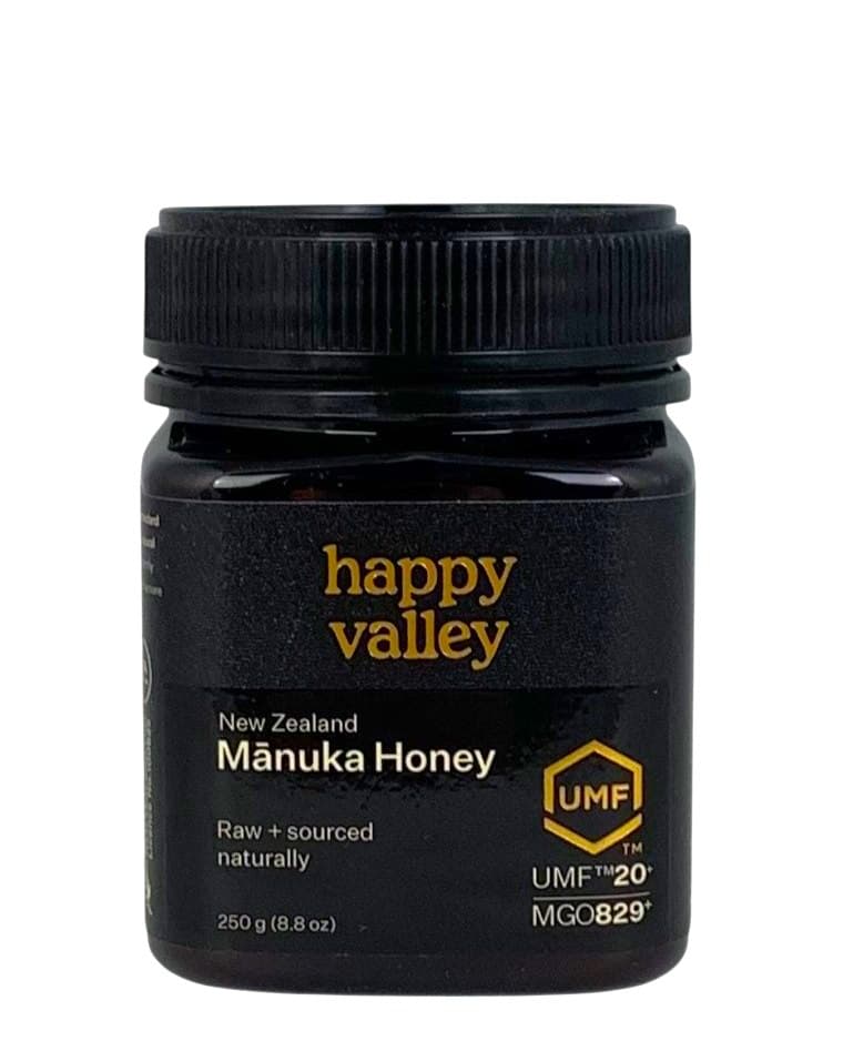 Happy Valley - Manuka Honey Umf 20+ 250g – Happy Valley förpackning
