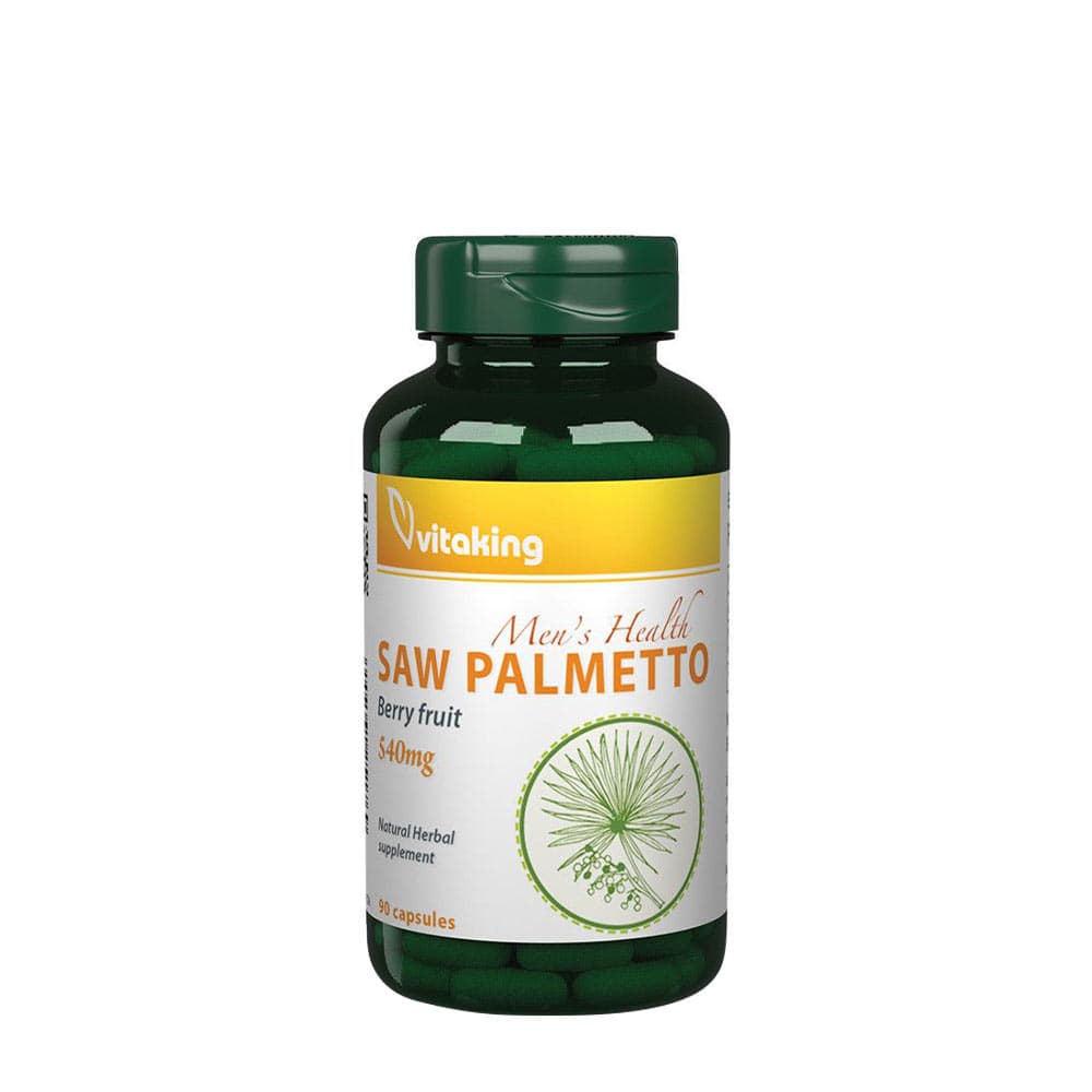 Vitaking - Saw Palmetto - 90 Caps – Vitaking förpackning