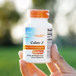 Doctor's Best - Calm-Z With Zembrin - 60 Vcaps