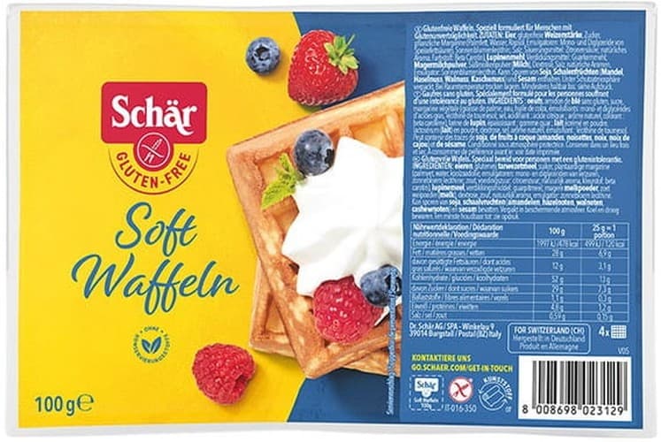 Schär - Soft Waffeln - 100g