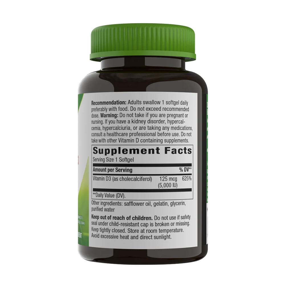 Nature'S Way - Vitamin D3 Max - 240 Sgels