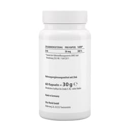 Vitaworld - Zinc Citrate - 60 Kapseln